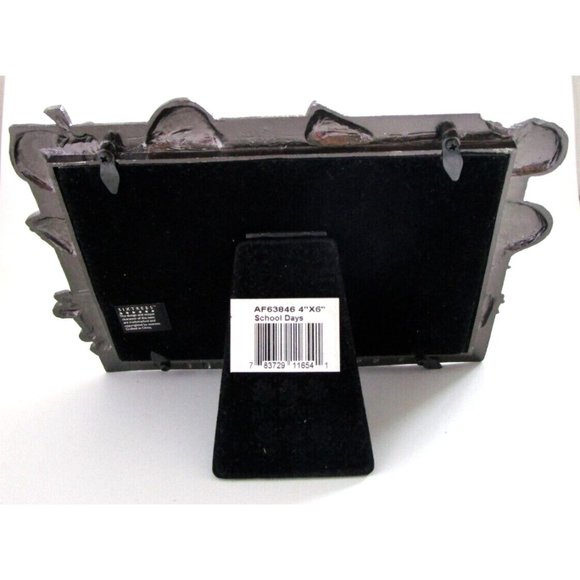 Sixtrees London/New York "School Days" Picture Frame Rectangle AF63849 4x6 Metal - Picture 4 of 11